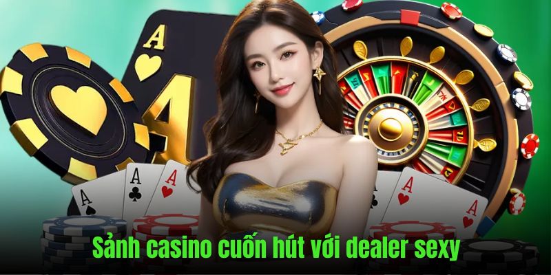 Sảnh casino live cực kỳ thu hút mọi khách hàng